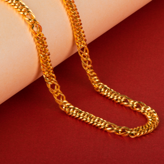 gold holo chain design