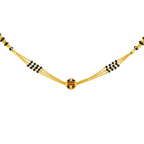 fancy mangalsutra short