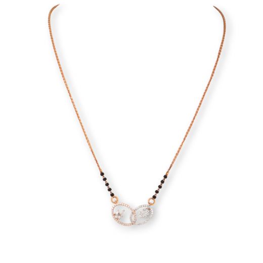 Diamond Short Mangalsutra (DGT/0015)