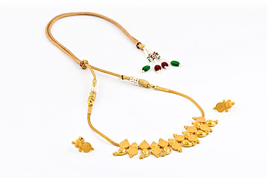 madrasi gold necklace